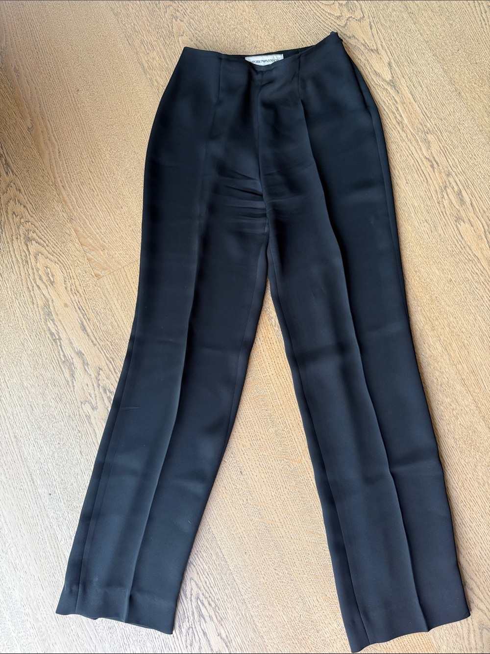 Emporio Armani Black Women's Vintage Dress Trousers